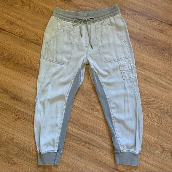 Anthropologie The Nomad Joggers Gray Size Medium - Picture 2 of 14